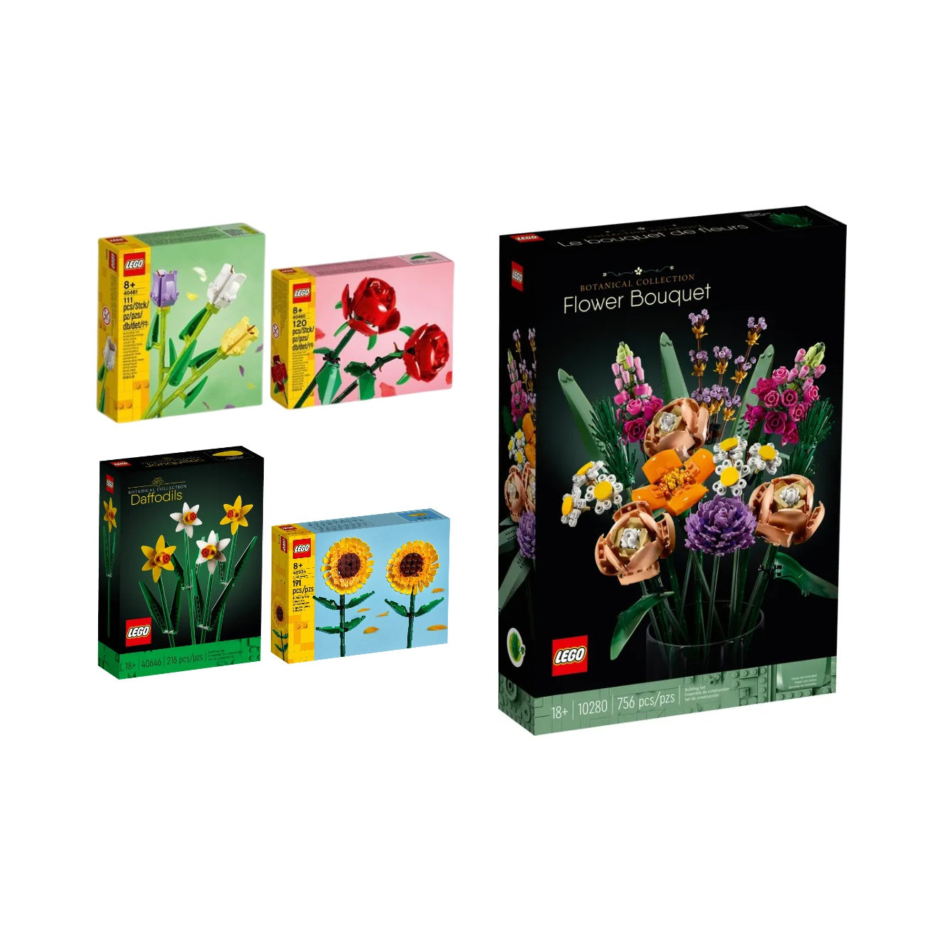 Конструктор LEGO "Букет цветов" - Boxette Shop